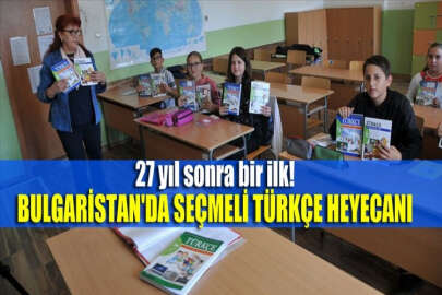 Bulgaristan'da okullardaki Türkçe kitapları 27 yıl sonra yenilendi