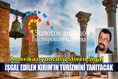 Amerika oyuncusu Stiven Sigal işgal edilen Kırım'ın turizmini tanıtacak