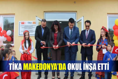TİKA Makedonya’da okul inşa etti
