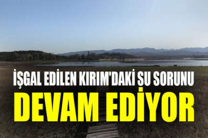 Kırım'da kuraklık nehirleri yok ediyor