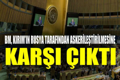 BM yıl sonuna kadar, iki Kırım karar tasarısını inceleyebilir