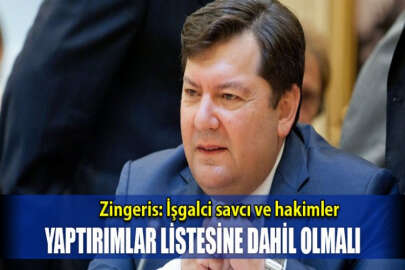 Zingeris: İşgalci savcı ve hakimler yaptırımlar listesine dahil olmalı