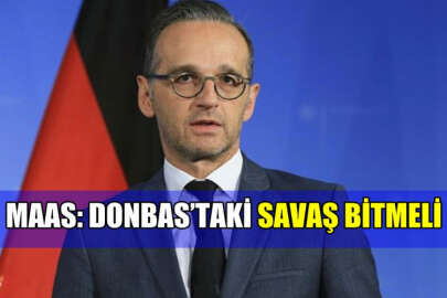 Maas: Donbas'taki savaş bitmeli