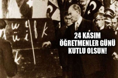 24 Kasım Öğretmenler Günü ülke çapında kutlanıyor