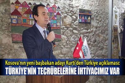 Kosova'nın yeni başbakan adayı Kurti’den Türkiye açıklaması: Türkiye'nin tecrübelerine ihtiyacımız var