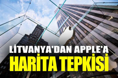 Litvanya'dan Apple'a harita tepkisi