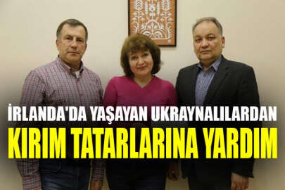 İrlanda'da yaşayan Ukraynalılardan Kırım Tatarlarına yardım