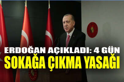 19 Mayıs dahil 4 gün sokağa çıkma yasağı uygulanacak