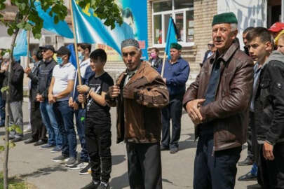 Herson bölgesinde Kırım Tatar Sürgünü kurbanları anıldı