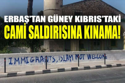 Erbaş'tan Güney Kıbrıs'taki cami saldırısını kınama