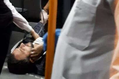 Ankara'da bir kişi toplu taşımada kalp krizi geçirdi