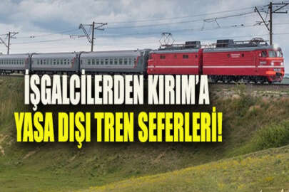 İşgalciler Kırım'a düzenlenen yasa dışı tren seferlerini artırıyor