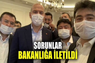 Uluslararası Doğu Türkistan STK'lar Birliği Heyetinden İçişleri Bakanına ziyaret