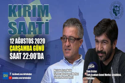 Kırım Saati'nde Türkeli Kurban Kampanyası konuşuldu