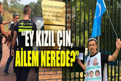 Doğu Türkistan'ın yalnız çığlığı, Hollanda'daki Çin Konsolosluğunu rahatsız etti!