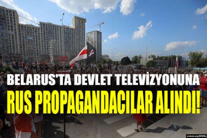 Belarus’ta, devlet televizyonu çalışanlarının yerine Rus propaganda kanalı çalışanları alınıyor