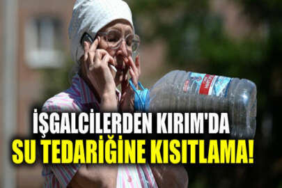 İşgal altındaki Kırım'da su kıtlığı: Akmescit'teki baraj yüzde 20'ye düştü