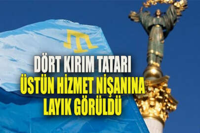 Ukrayna Cumhurbaşkanından bağımsızlık gününde 4 Kırım Tatarına Üstün Hizmet Nişanı