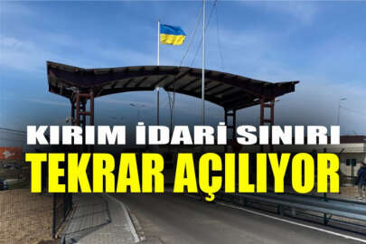 Ukrayna, Kırım idari sınırındaki kontrol noktalarını geçişlere açıyor