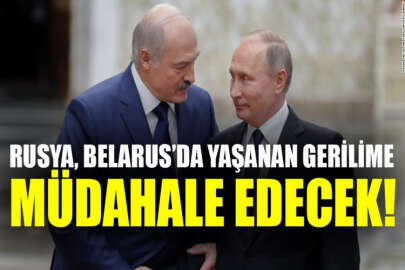 Putin, Belarus'a müdahale hazırlığında olduklarını açıkladı