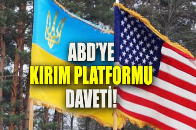 Ukrayna'dan ABD'ye Kırım Platformuna katılma teklifi