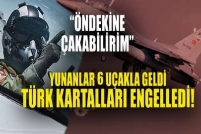 Türk savaş uçakları, Yunan F-16'larını Navtex bölgesinden kovaladı