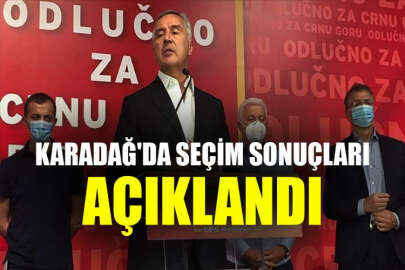 Karadağ'da seçim sonuçları açıklandı