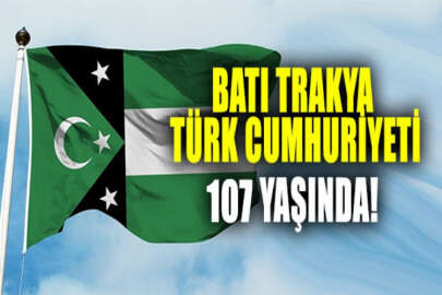 Batı Trakya Türk Cumhuriyeti 107 yaşında!
