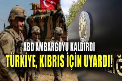 Türkiye'den ABD'nin Güney Kıbrıs Rum Yönetimi'ne silah ambargosunu kaldırma kararına tepki: Mukabil adımlar atılacak