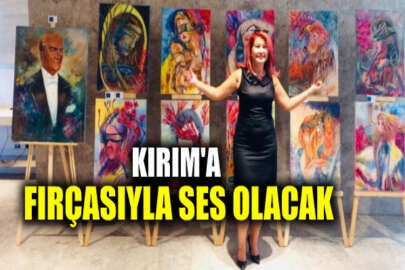 Kırım Tatarı ressamdan anlamlı sergi projesi