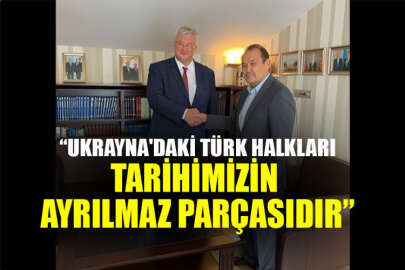 Ukrayna’nın Ankara Büyükelçisi, Türk Konseyi Genel Sekreteri ile görüştü