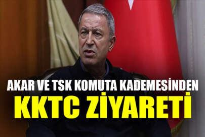 Akar ve TSK komuta kademesinden KKTC ziyareti