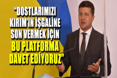 Ukrayna Cumhurbaşkanı Zelenskıy, BM’yi Kırım Platformuna katılmaya davet etti