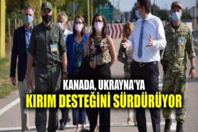 Kanada’nın Kıyiv Büyükelçisinden Kırım idari sınırına ziyaret