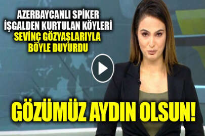 Spiker, işgalden kurtarılan köyleri gözyaşlarıyla duyurdu