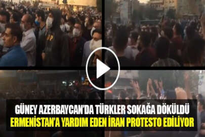 Güney Azerbaycan'da Ermenistan'a destek çıkan Tahran rejimine sert tepki!