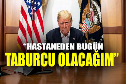 Trump: Hastaneden bugün taburcu olacağım