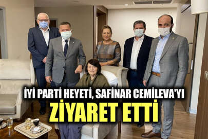İYİ Parti heyeti, Safinar Cemileva'yı ziyaret etti