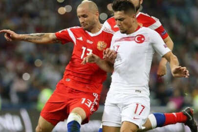 Rusya-Türkiye futbol milli takımları karşı karşıya geliyor
