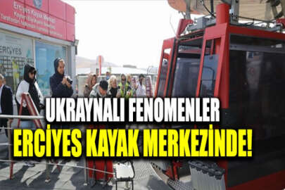 Ukraynalı sosyal medya fenomenleri Kayseri'de: Takipçilerine kenti tanıttılar