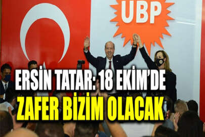 Cumhurbaşkanı adayı Ersin Tatar: KKTC'de demokrasi sınavı verildi, UBP zafer elde etti