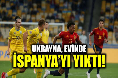 Ukrayna, İspanya'yı yıktı!