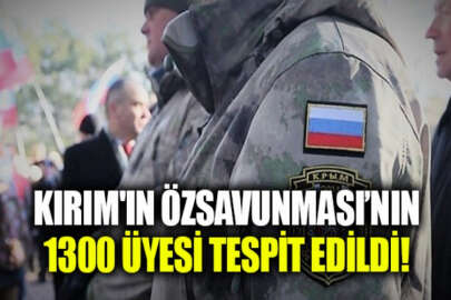 İşgalcilere bağlı “Kırım'ın Özsavunması”nın 1300 üyesinin kimliği tespit edildi