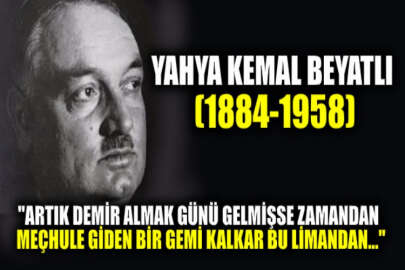 Büyük Türk şairlerinden Yahya Kemal Beyatlı'nın vefatının 62'inci yıl dönümü