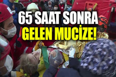 İzmir'de mucize: 65 saat sonra 3 yaşındaki Elif enkazdan yaralı çıkarıldı