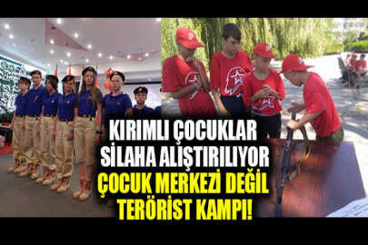 Kırımlı çocuklara yönelik savaş propagandası: Artek Çocuk Merkezine...