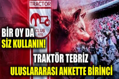 Oylama sürüyor: İran’ın en popüler futbol takımı anketinde Traktör Tebriz birinci sırada