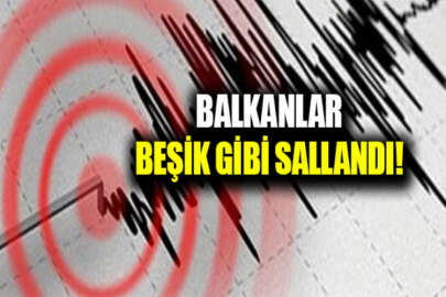 Balkanlarda şiddetli deprem: Kuzey Makedonya beşik gibi sallandı!