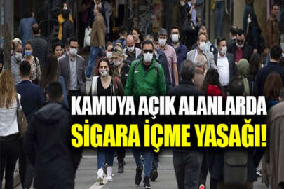 Yeni koronavirüs genelgesi: Kamuya açık alanlarda sigara içmek yasaklandı