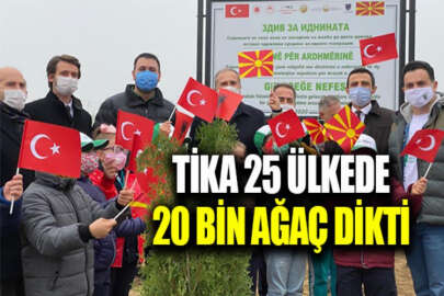 "Geleceğe Nefes, Dünyaya Nefes" kampanyasına TİKA uluslararası destek verdi